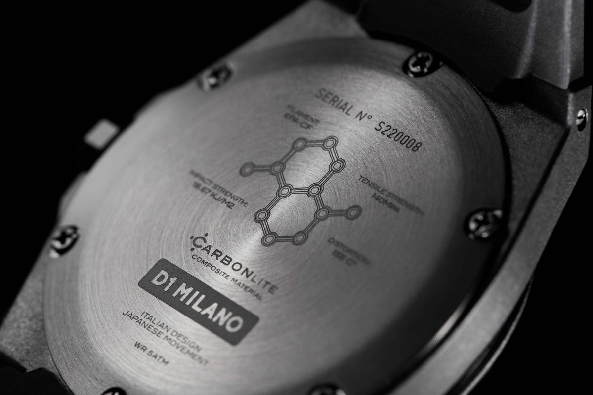 イタリア発のウォッチブランド「D1 MILANO」 ハイスペックな特殊素材