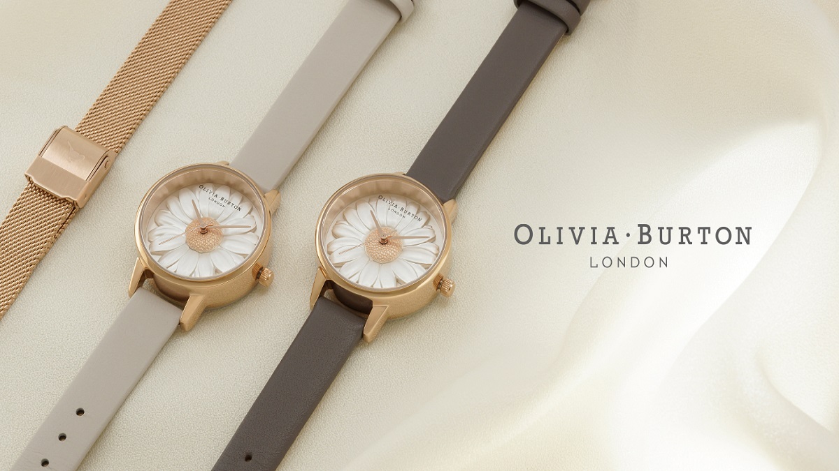 オリビア・バートン」より、秋の新作腕時計「3Dデイジー」ギフト