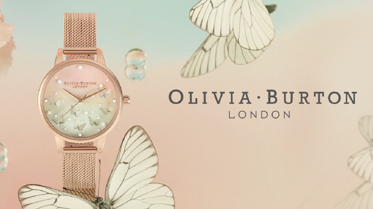 ロンドン発「オリビア・バートン」から気分が春めく新作腕時計が登場